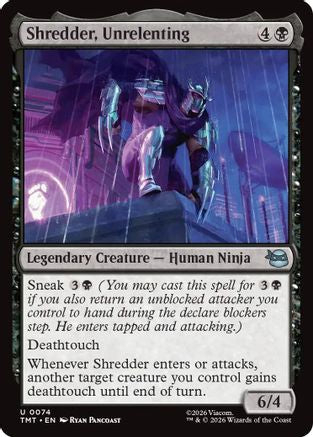 Shredder, Unrelenting |  (074) [Teenage Mutant Ninja Turtles]