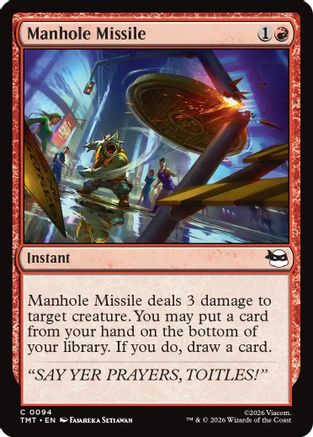 Manhole Missile |  Foil (094) [Teenage Mutant Ninja Turtles]