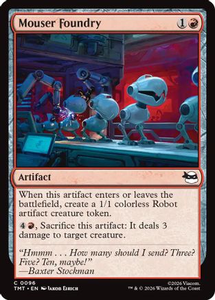 Mouser Foundry |  Foil (096) [Teenage Mutant Ninja Turtles]