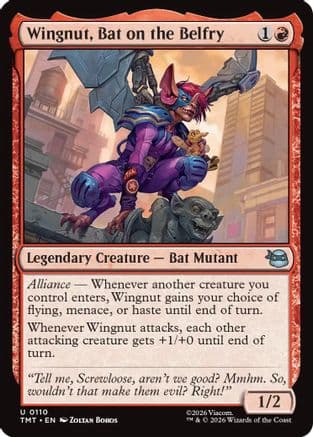Wingnut, Bat on the Belfry |  (110) [Teenage Mutant Ninja Turtles]