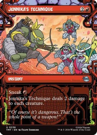 Jennika's Technique (Showcase) |  (236) [Teenage Mutant Ninja Turtles]
