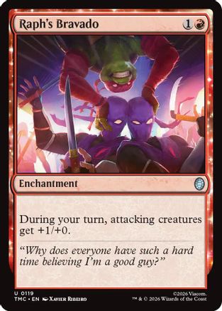 Raph's Bravado |  (119) [Commander: Teenage Mutant Ninja Turtles]