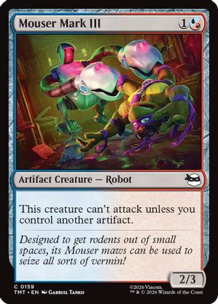 Mouser Mark III |  Foil (159) [Teenage Mutant Ninja Turtles]