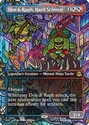Don & Raph, Hard Science (Borderless) |  (205) [Teenage Mutant Ninja Turtles]