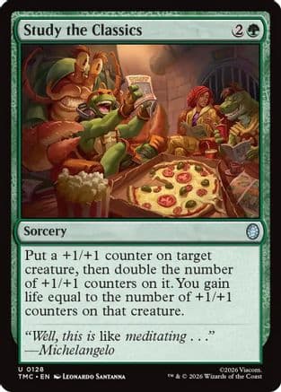 Study the Classics |  (128) [Commander: Teenage Mutant Ninja Turtles]