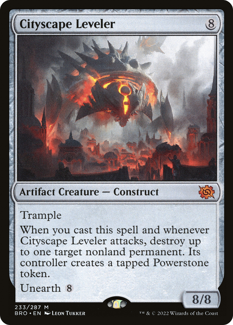 Cityscape Leveler [The Brothers' War] Foil