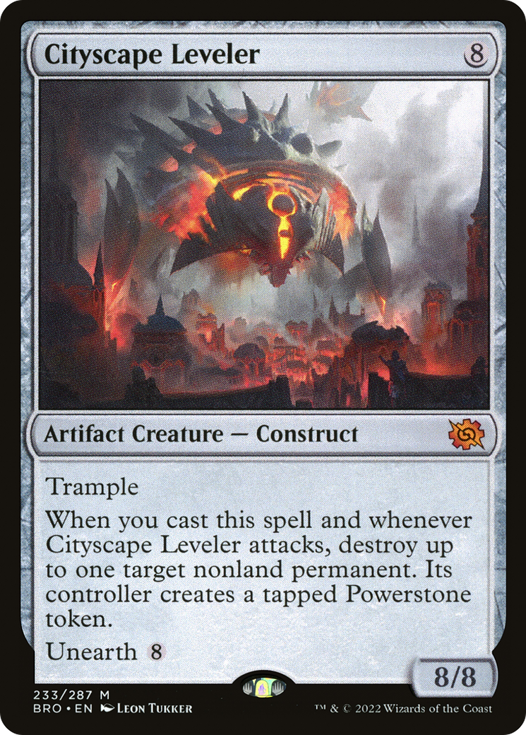 Cityscape Leveler [The Brothers' War] Foil