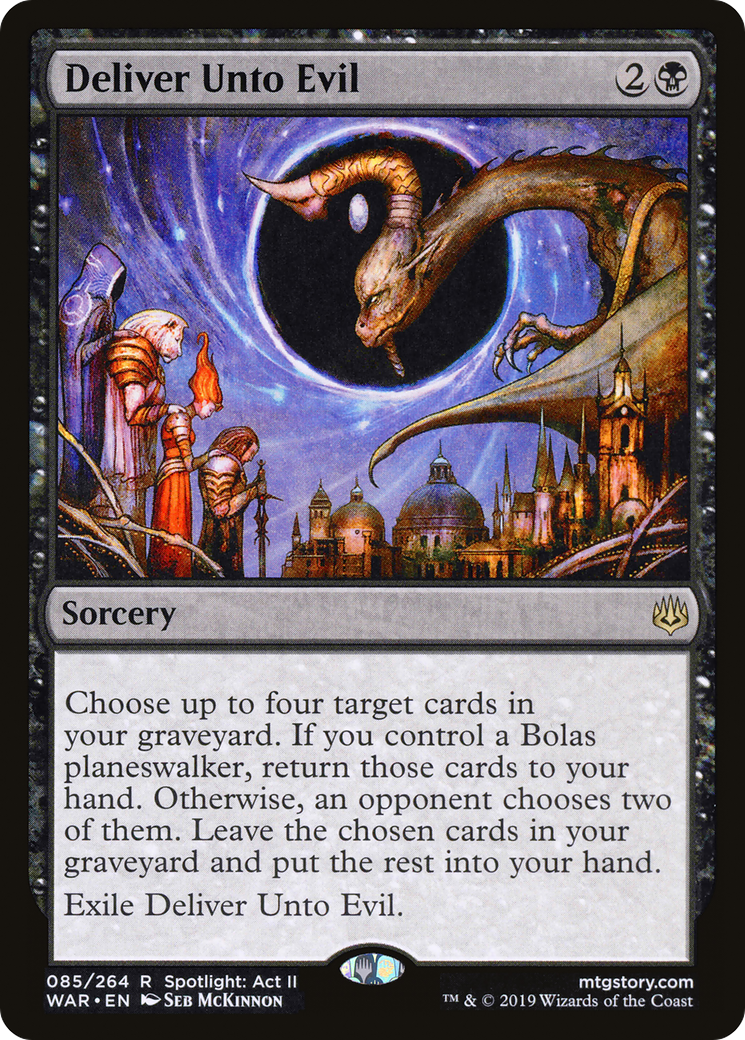 Deliver Unto Evil [War of the Spark] Foil