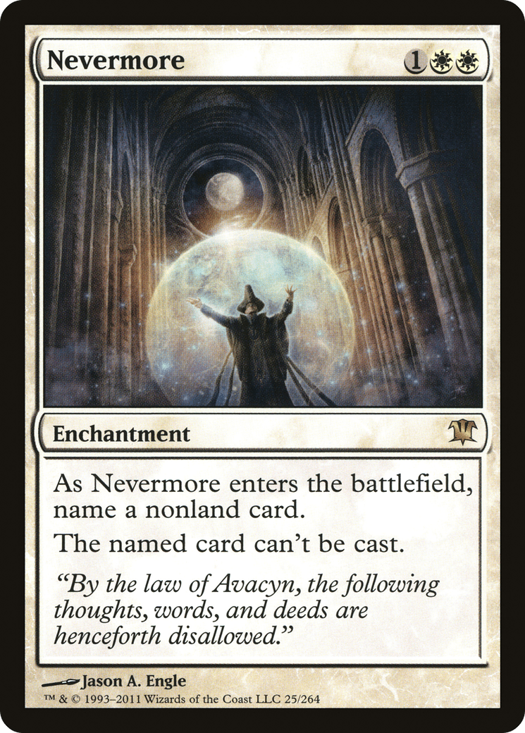 Nevermore [Innistrad] Foil