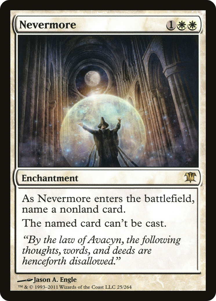 Nevermore [Innistrad] Foil