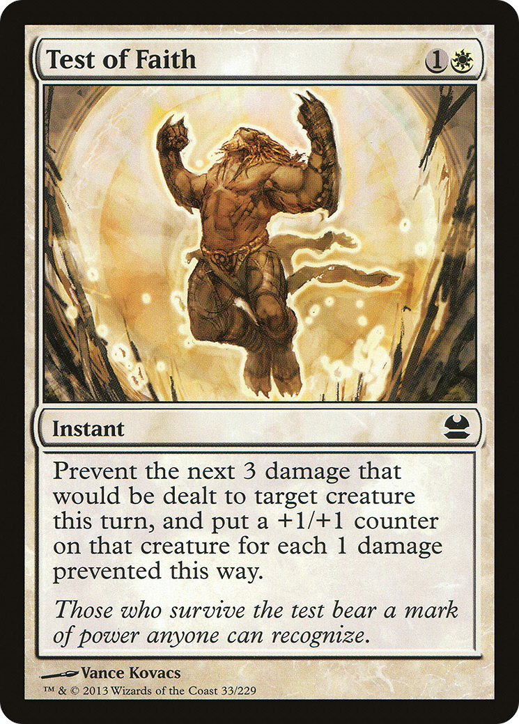 Test of Faith [Modern Masters] Foil