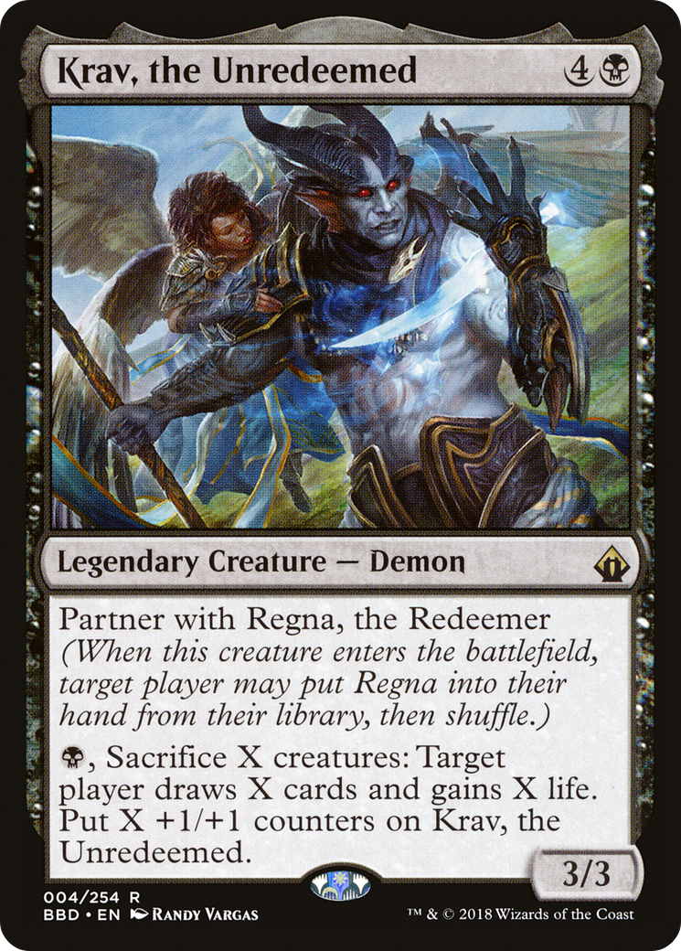 Krav, the Unredeemed [Battlebond] Foil