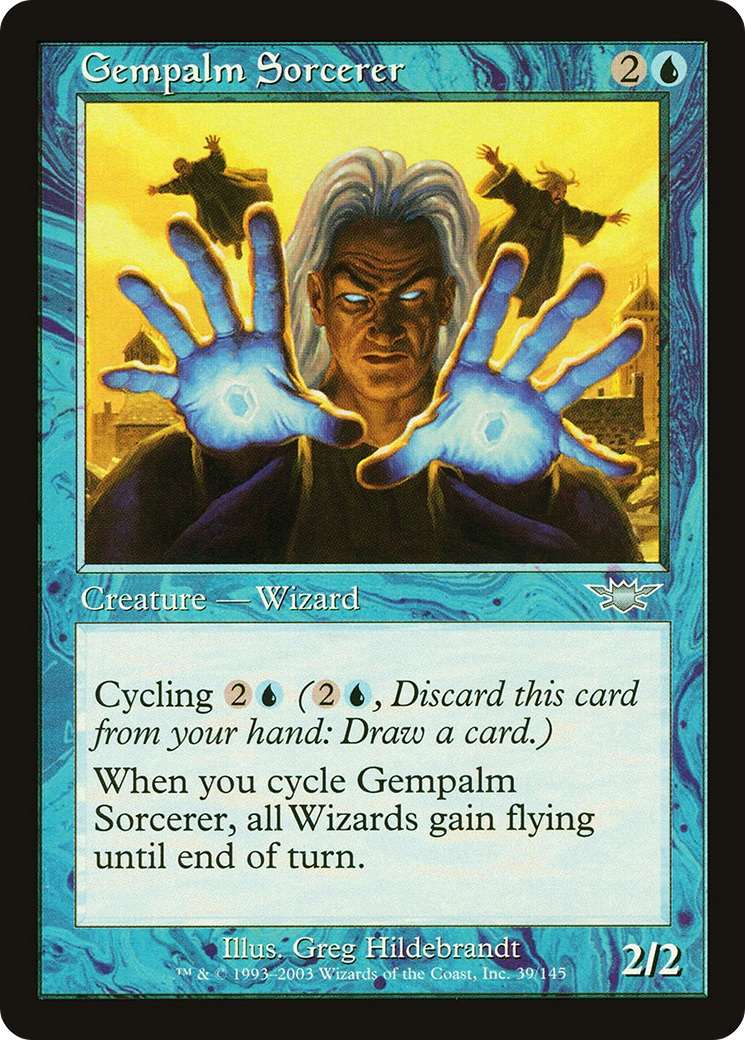 Gempalm Sorcerer [Legions] Foil