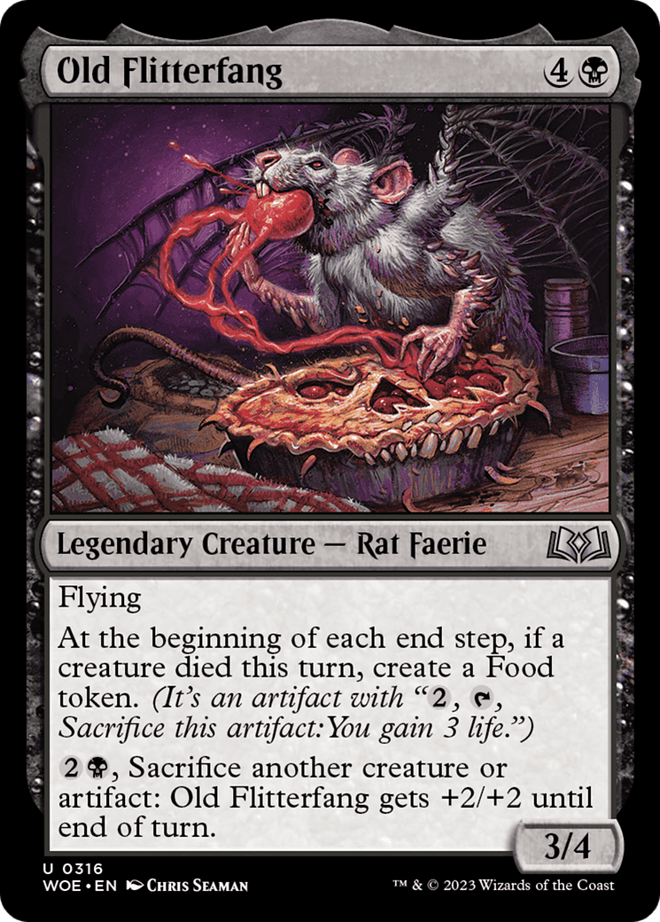 Old Flitterfang [Wilds of Eldraine] Foil