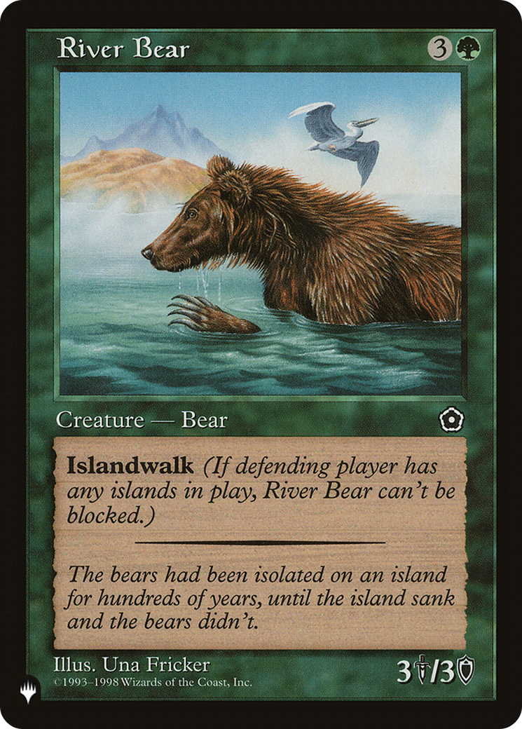 River Bear |  (P02-144) [The List]