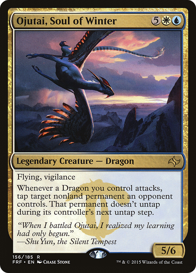 Ojutai, Soul of Winter [Fate Reforged] Foil
