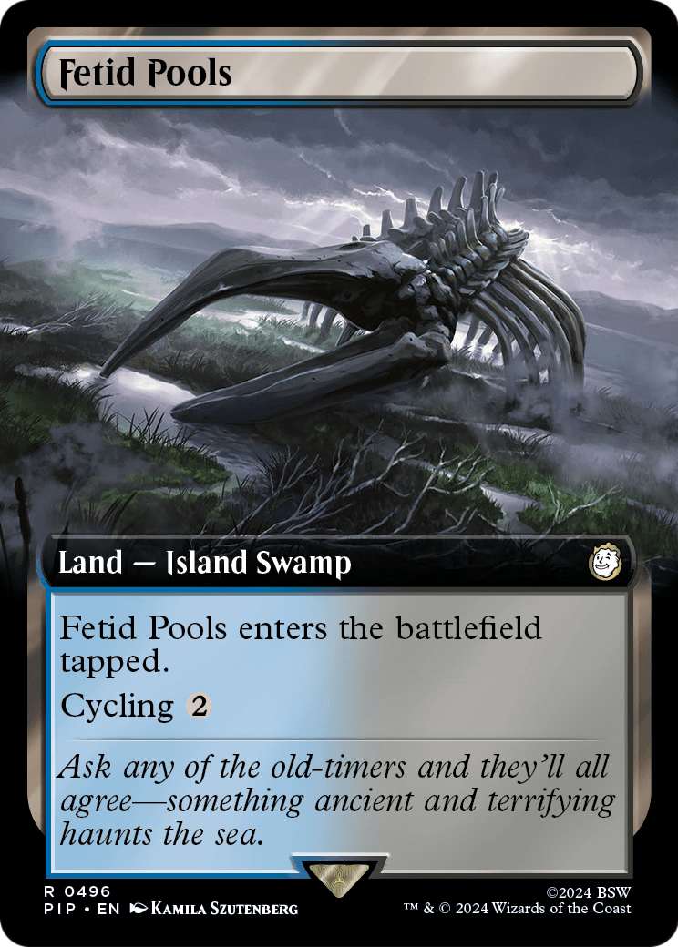 Fetid Pools (Extended Art) [Fallout] Foil