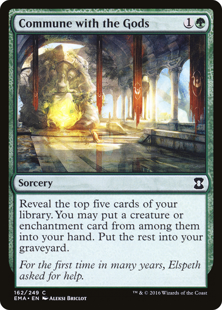 Commune with the Gods [Eternal Masters] Foil