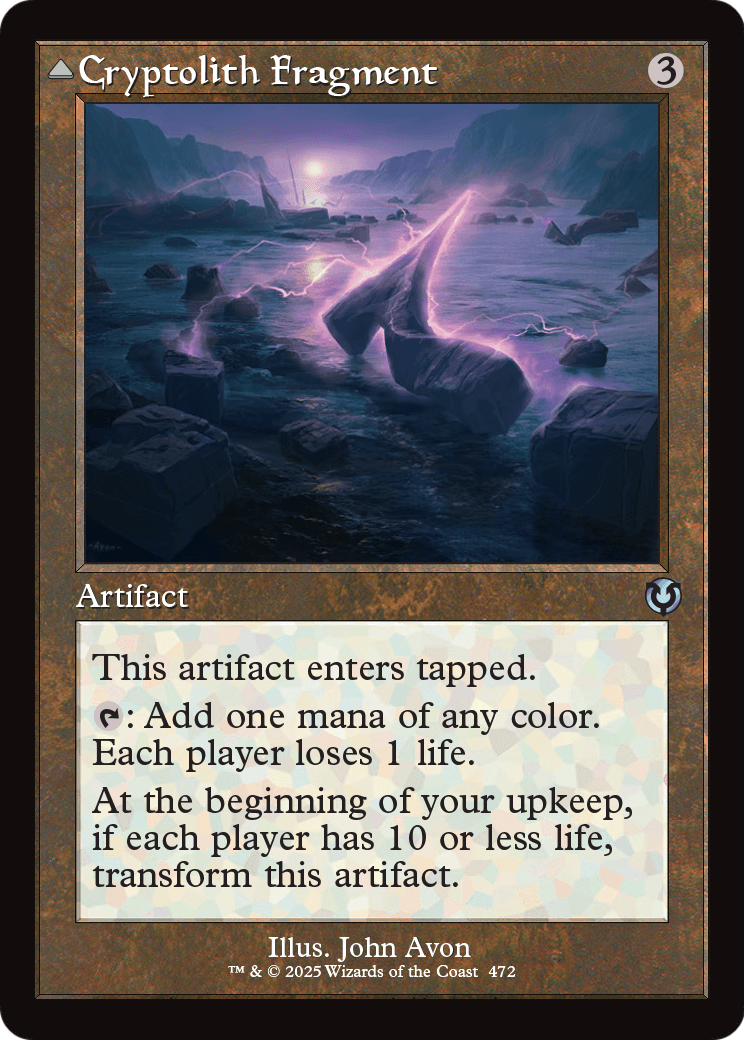 Cryptolith Fragment (Retro Frame) (-472) [Innistrad Remastered]