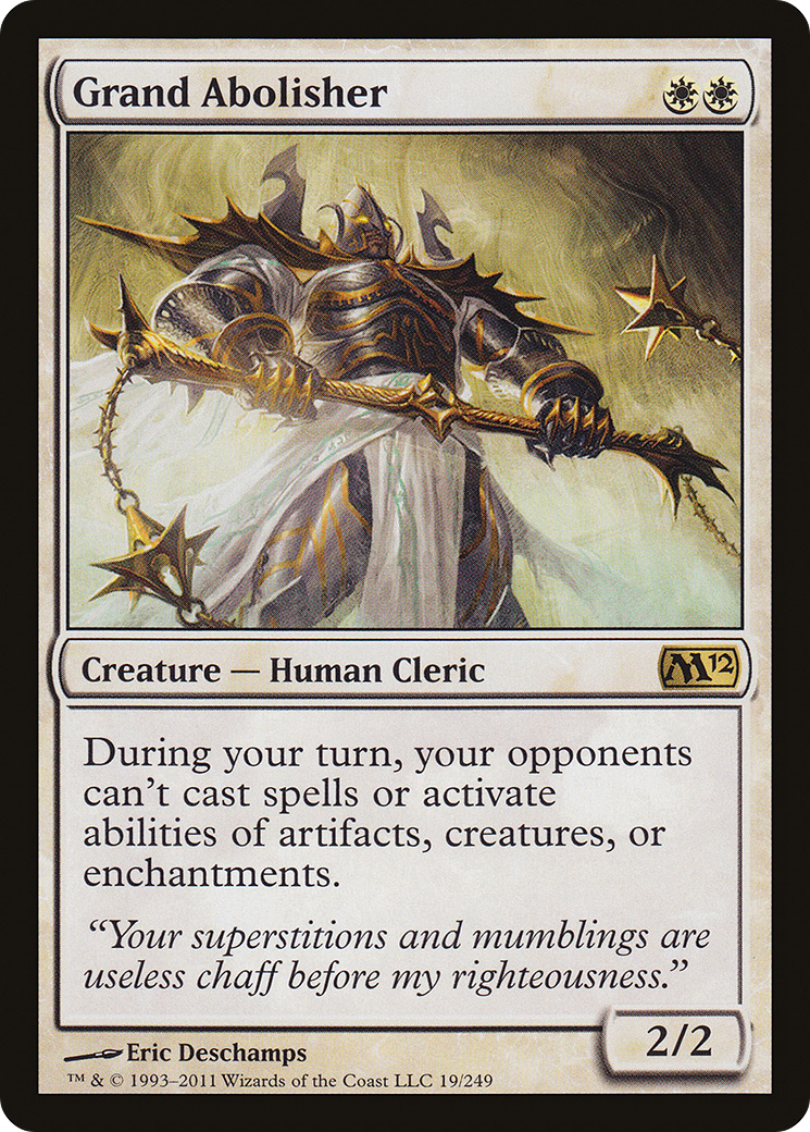 Grand Abolisher [Magic 2012] Foil