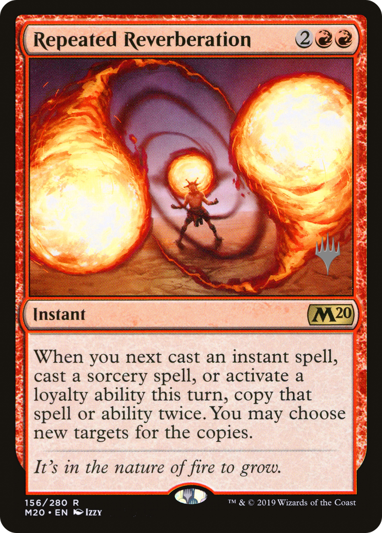 Repeated Reverberation (Promo Pack) [Core Set 2020 Promos] Foil