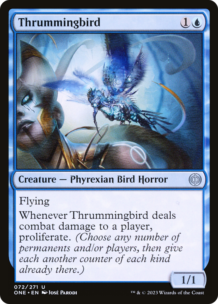 Thrummingbird [Phyrexia: All Will Be One] Foil