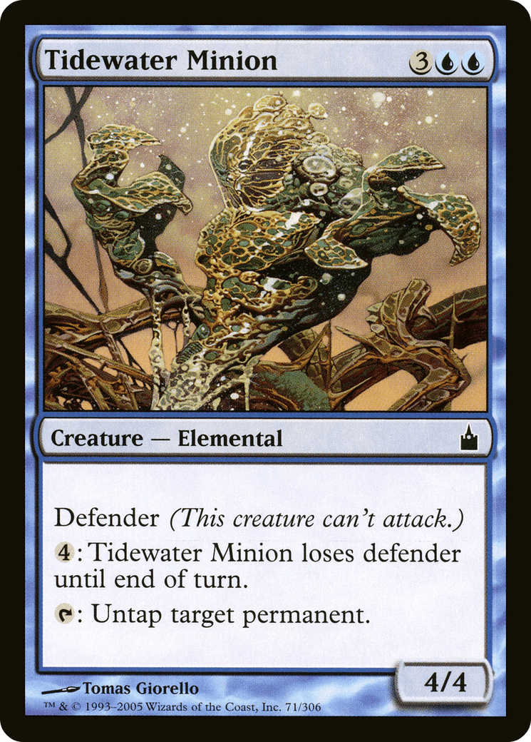 Tidewater Minion [Ravnica: City of Guilds] Foil