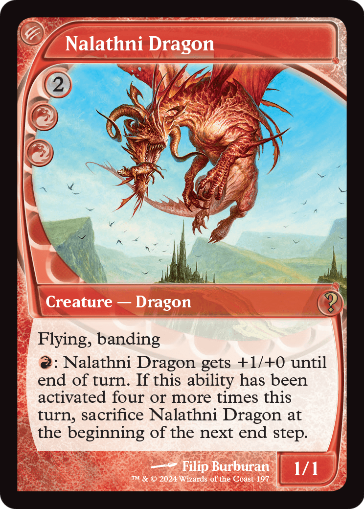 Nalathni Dragon (Future Sight) [Mystery Booster 2] Foil