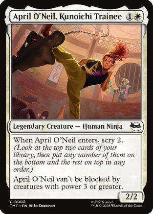 April O'Neil, Kunoichi Trainee |  Foil (003) [Teenage Mutant Ninja Turtles]