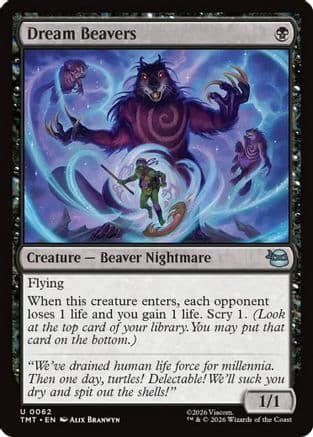 Dream Beavers |  Foil (062) [Teenage Mutant Ninja Turtles]