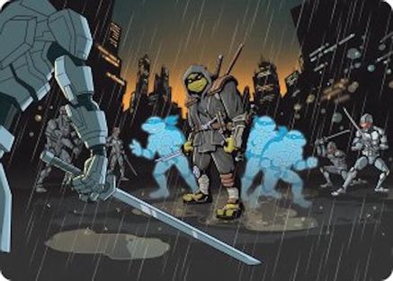 The Last Ronin's Technique Art Card |  (023) [Art Series: Teenage Mutant Ninja Turtles]