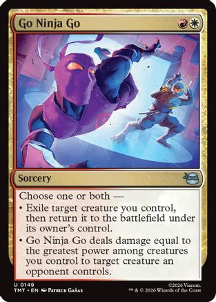 Go Ninja Go |  Foil (149) [Teenage Mutant Ninja Turtles]