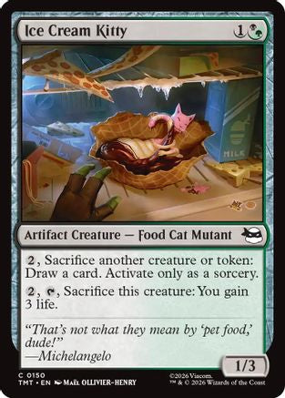 Ice Cream Kitty |  (150) [Teenage Mutant Ninja Turtles]