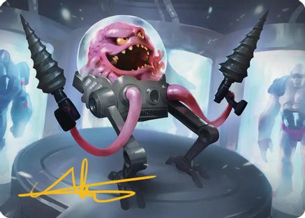 Krang, Master Mind Art Card (4/54) |  (004) [Art Series: Teenage Mutant Ninja Turtles]
