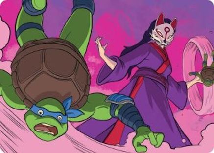 Kitsune's Technique Art Card |  (024) [Art Series: Teenage Mutant Ninja Turtles]