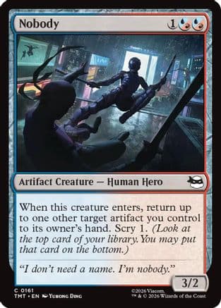 Nobody |  Foil (161) [Teenage Mutant Ninja Turtles]