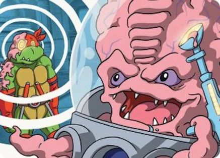 Krang, Master Mind Art Card (25/54) |  (025) [Art Series: Teenage Mutant Ninja Turtles]