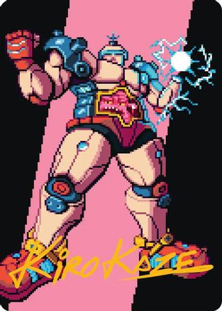 Krang, the All-Powerful Art Card (Gold-Stamped Signature) |  (034) [Art Series: Teenage Mutant Ninja Turtles]