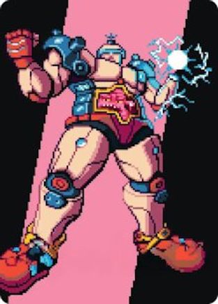 Krang, the All-Powerful Art Card |  (034) [Art Series: Teenage Mutant Ninja Turtles]