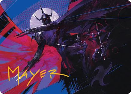 Shredder's Technique Art Card |  (007) [Art Series: Teenage Mutant Ninja Turtles]