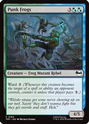 Punk Frogs |  Foil (164) [Teenage Mutant Ninja Turtles]