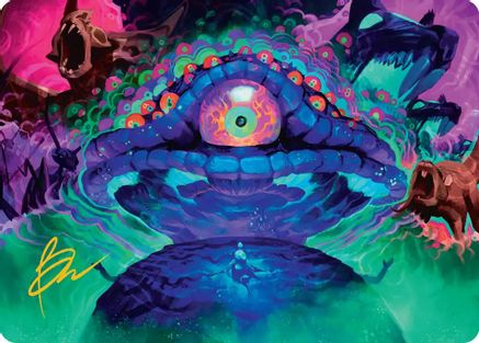 Humongous Fungus Art Card (Gold-Stamped Signature) |  (045) [Art Series: Teenage Mutant Ninja Turtles]