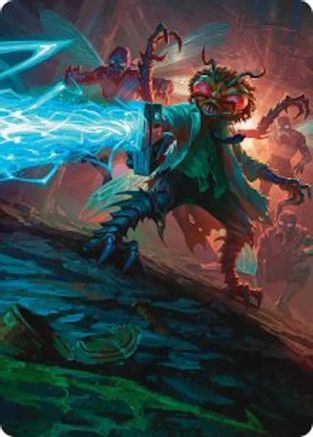 Baxter, Exzzperimental Zzientist Art Card |  (051) [Art Series: Teenage Mutant Ninja Turtles]