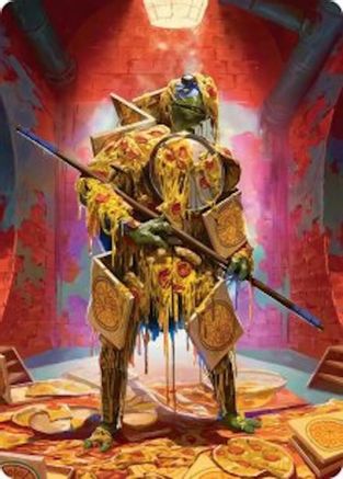 Commander's Plate Art Card |  (050) [Art Series: Teenage Mutant Ninja Turtles]
