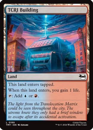 TCRI Building |  Foil (189) [Teenage Mutant Ninja Turtles]