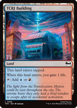 TCRI Building |  Foil (189) [Teenage Mutant Ninja Turtles]