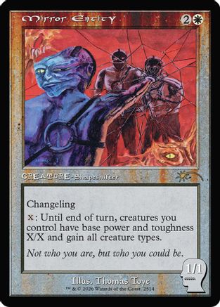 Mirror Entity |  Foil (2514) [Secret Lair Drop Series]