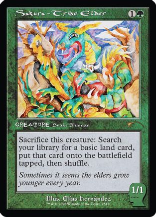 Sakura-Tribe Elder (2518) |  Foil (2518) [Secret Lair Drop Series]