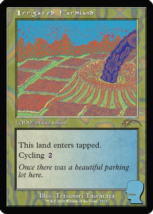 Irrigated Farmland |  (2519) [Secret Lair Drop Series]