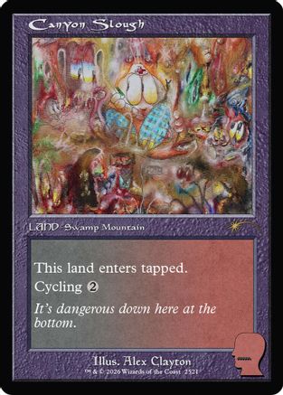 Canyon Slough |  Foil (2521) [Secret Lair Drop Series]